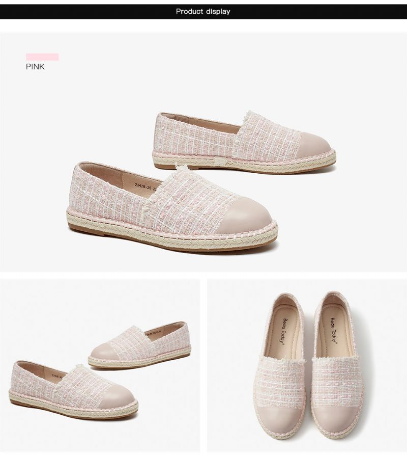 Juana Damskie Espadryle - Beżowy