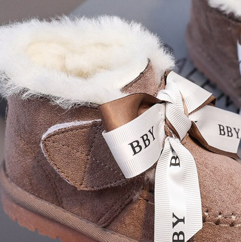 Julia Ciepłe Buty Dla Dziewcząt - Brązowy