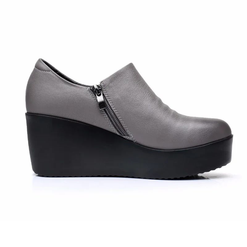 Julia Damskie Buty Na Platformie - Czarny