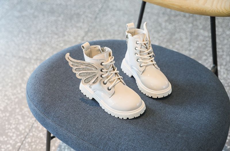 June Dziewczęce Buty Chelsea - Czarny