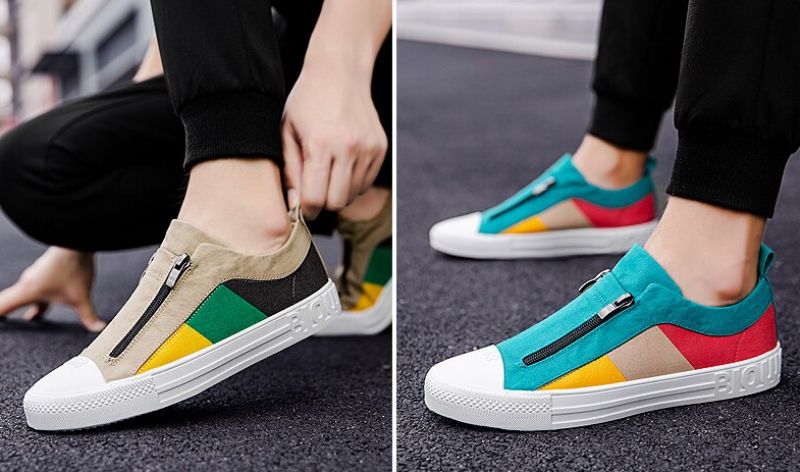 Kai Męskie Mokasyny Codzienne Buty - Khaki