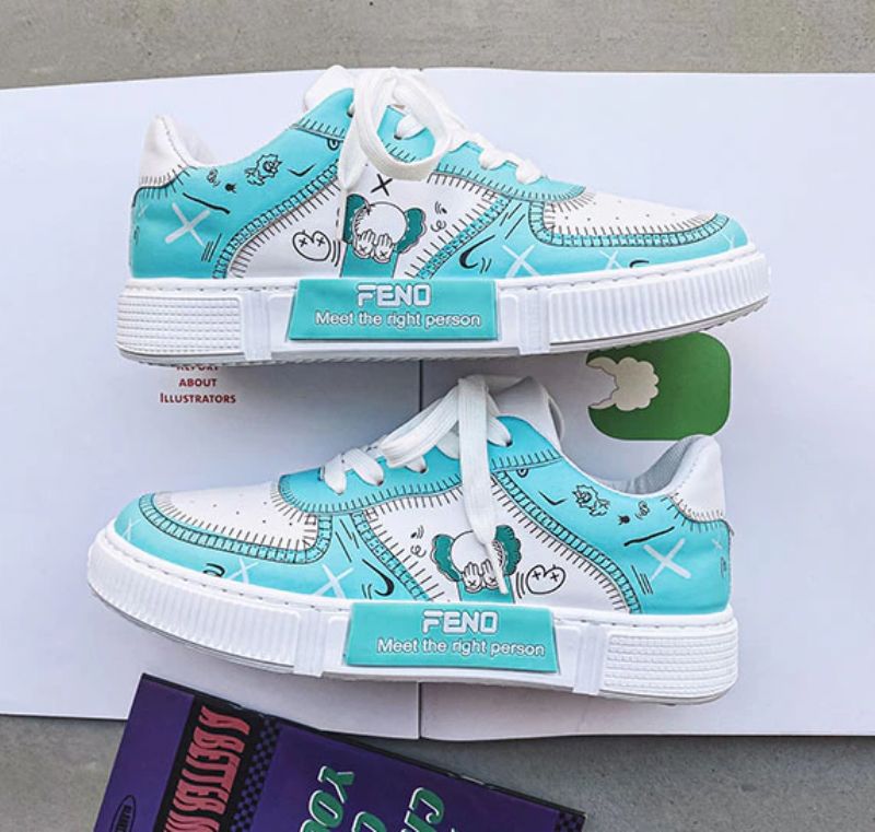 Kaleb Męskie Buty Codzienne - Szary