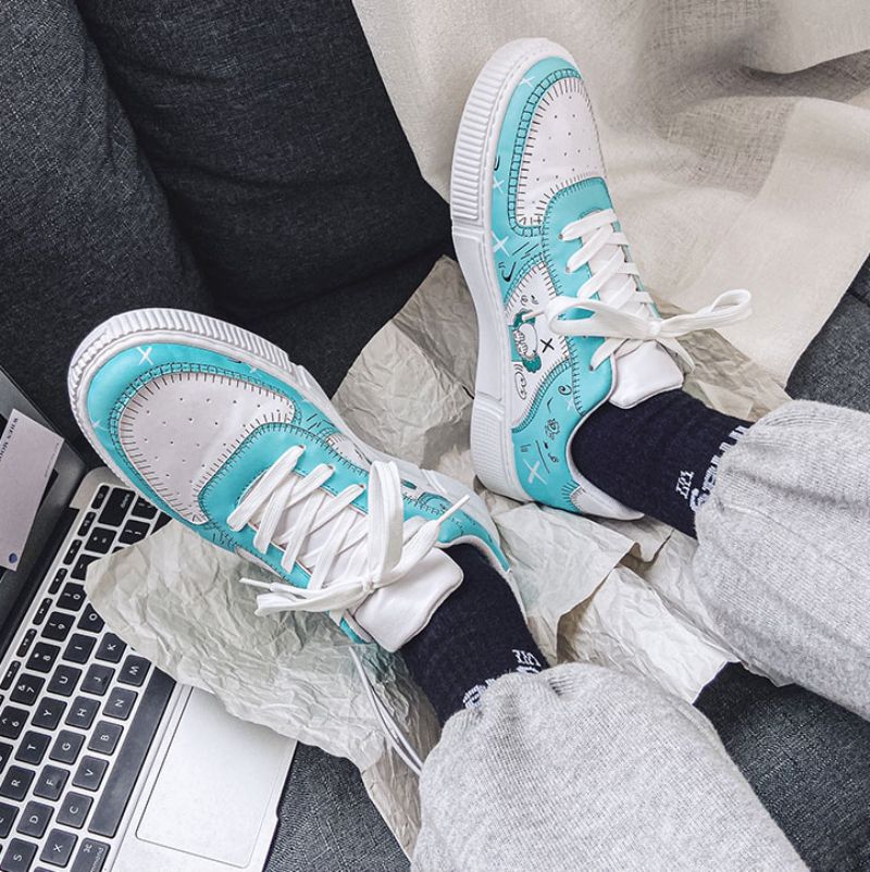 Kaleb Męskie Buty Codzienne - Szary