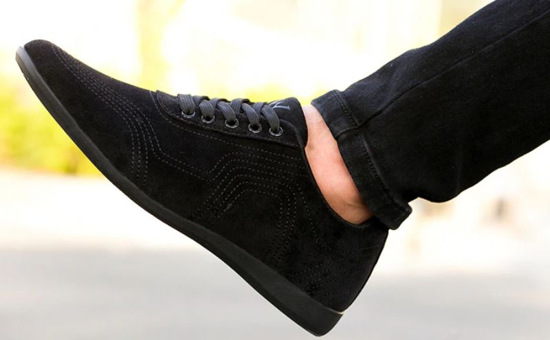 Kalios Męskie Mokasyny Eleganckie Buty - Czarny