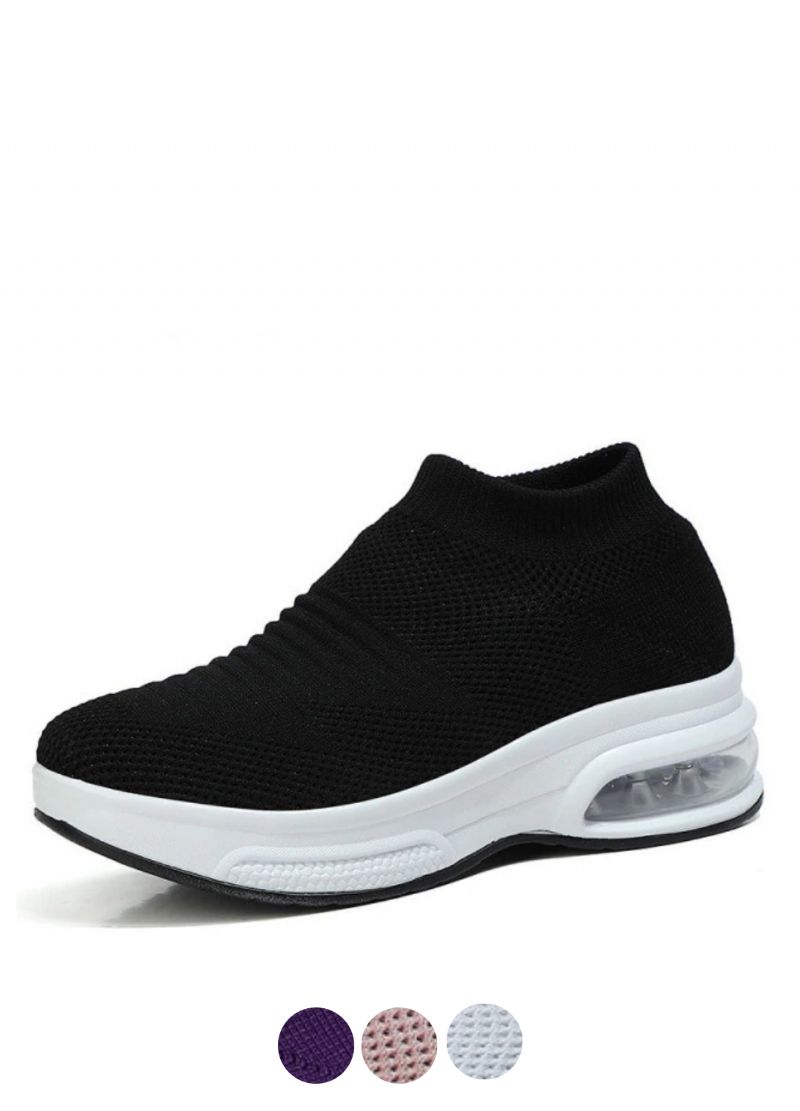 Kalu Damskie Buty Platformowe Czarne