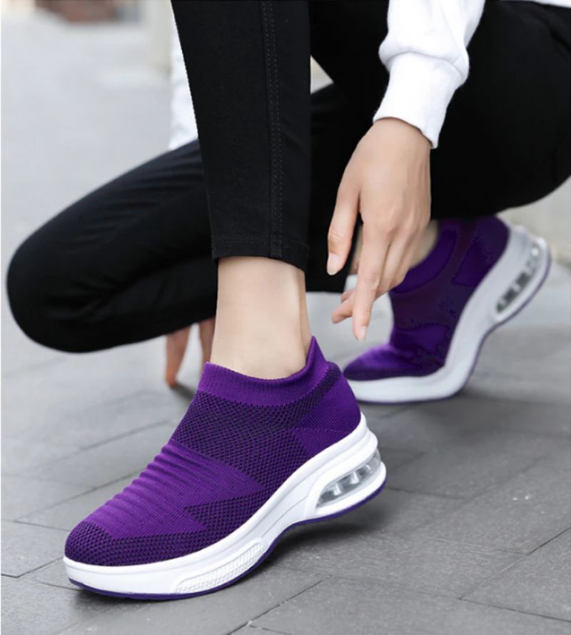 Kalu Damskie Buty Platformowe Czarne - Czarny