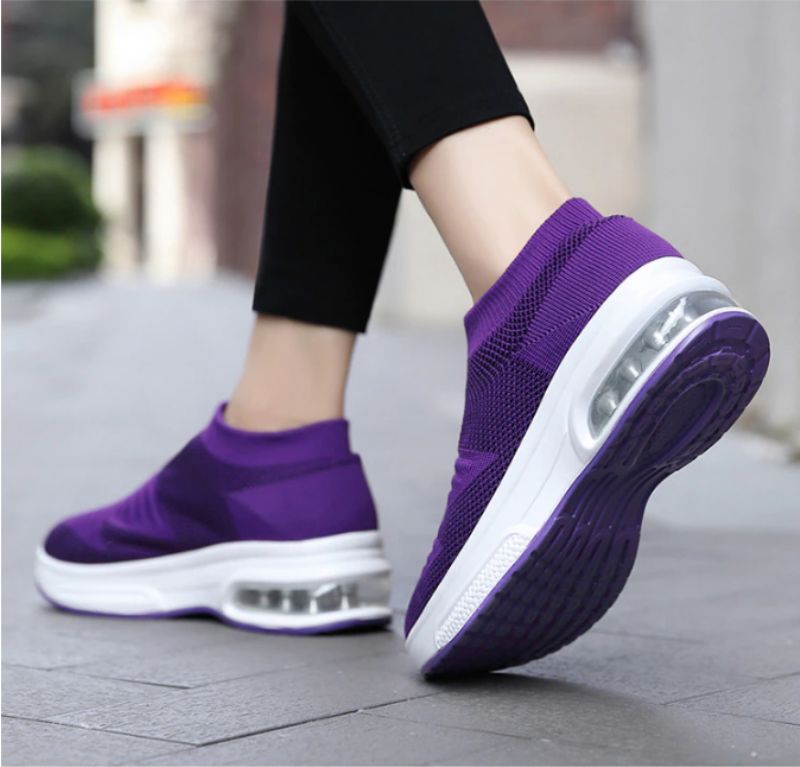 Kalu Damskie Buty Platformowe Czarne - Czarny