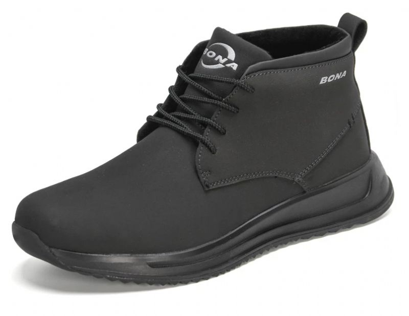 Kangan Męskie Buty Ciepłe - Czarny