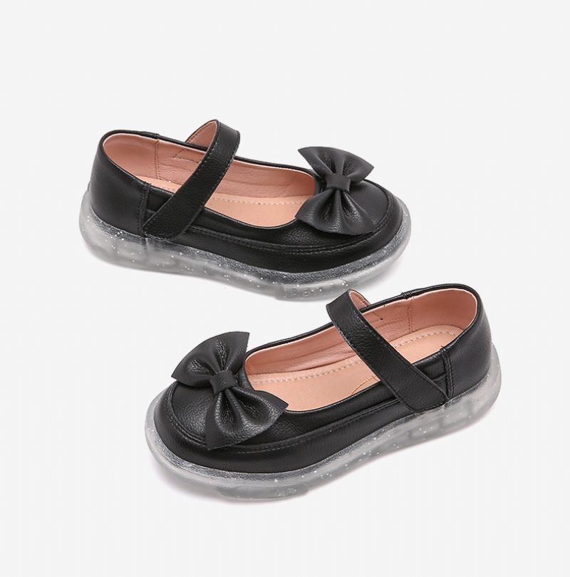 Karla Dziewczęce Płaskie Buty - Czarny