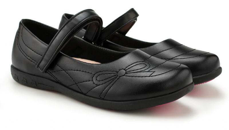 Karma Buty Szkolne Dla Dziewcząt - Czarny