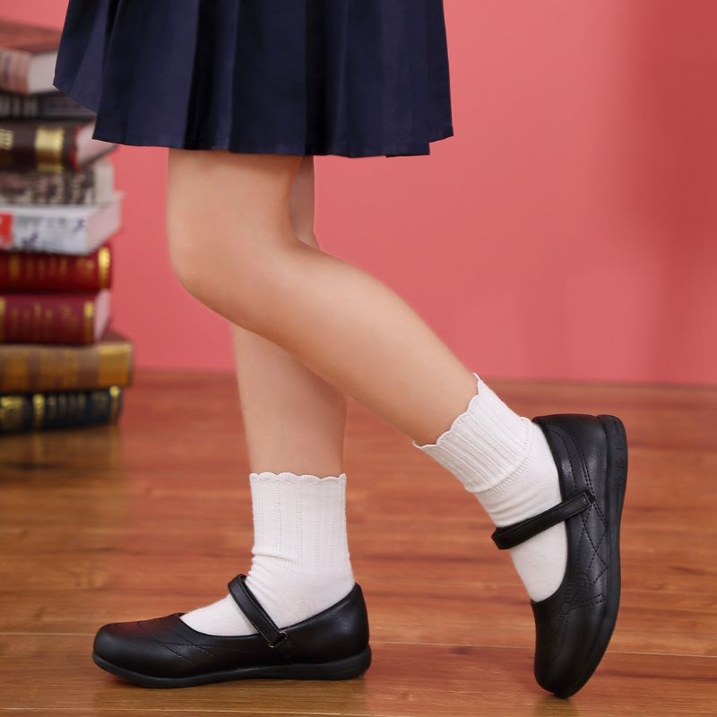 Karma Buty Szkolne Dla Dziewcząt - Czarny