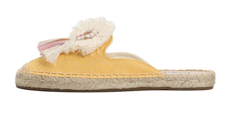 Karol Damskie Espadryle Wielokolorowe - Żółty