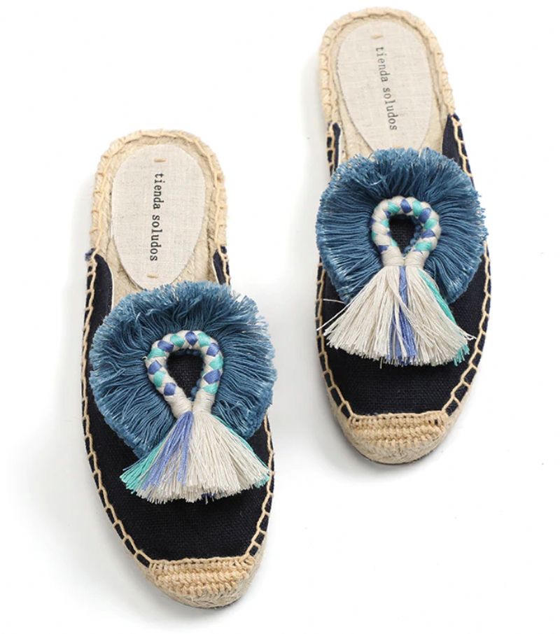 Karol Damskie Espadryle Wielokolorowe - Żółty