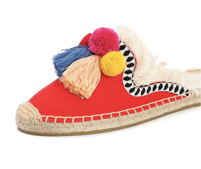 Karol Damskie Espadryle Wielokolorowe - Żółty