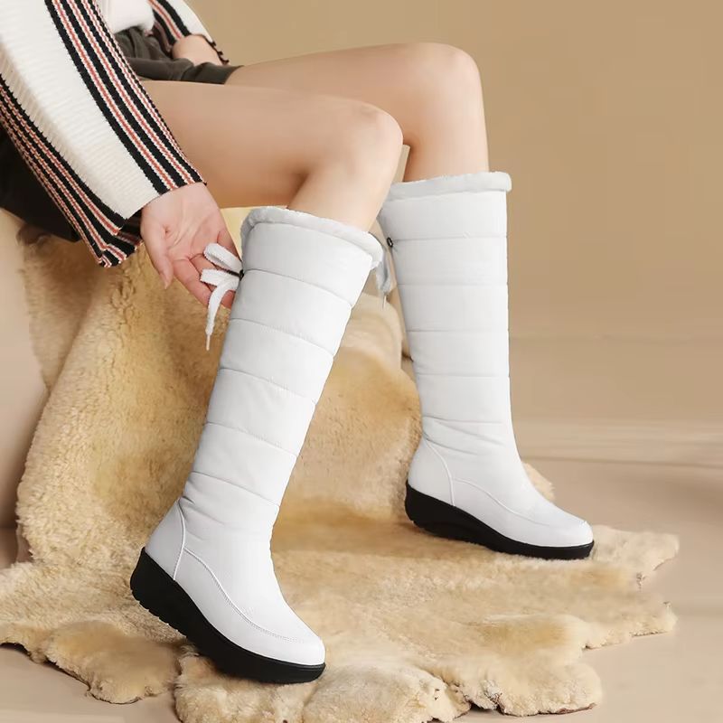 Katalina Damskie Wodoodporne Buty Zimowe - Biały