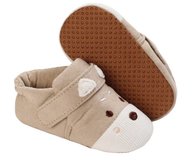 Kathon Baby Kapcie Domowe Dla Chłopców - Khaki