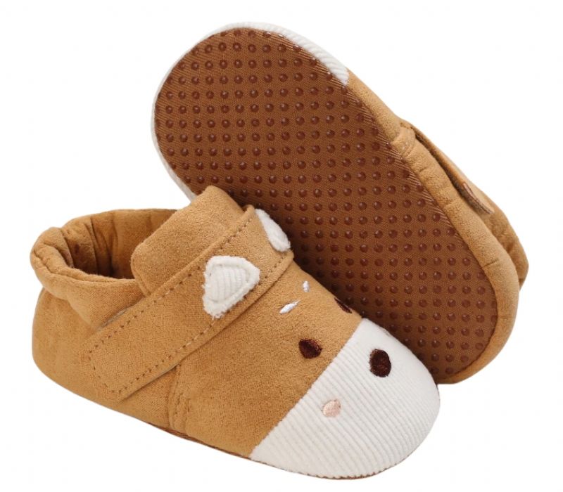 Kathon Baby Kapcie Domowe Dla Chłopców - Khaki