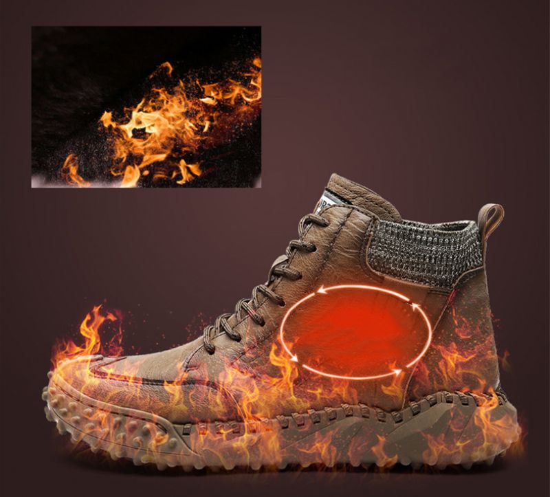 Kaur Męskie Buty Codzienne - Szary