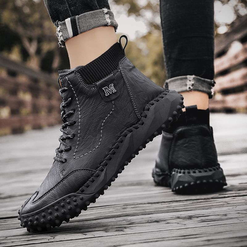 Kaur Męskie Buty Codzienne - Szary