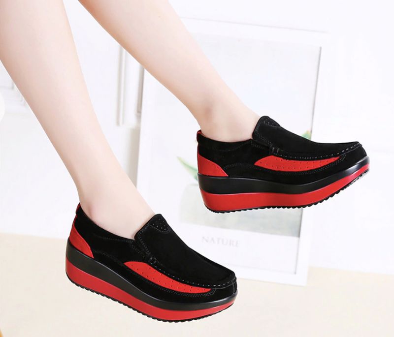 Keira Damskie Buty Na Platformie - Czarny
