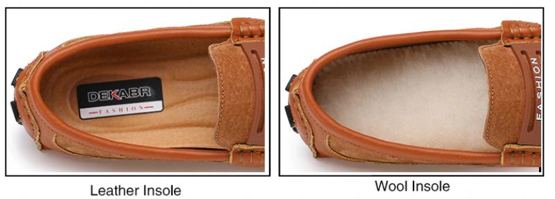 Kendry Męskie Mokasyny Modne Buty - Zielony
