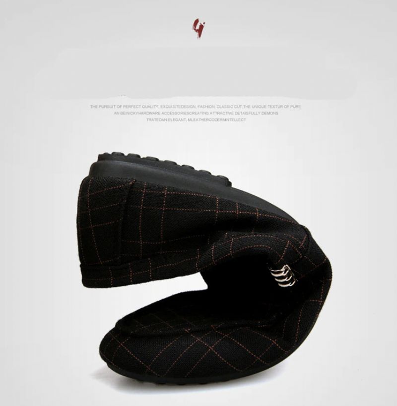Khan Męskie Mokasyny Dress Loafers - Szary