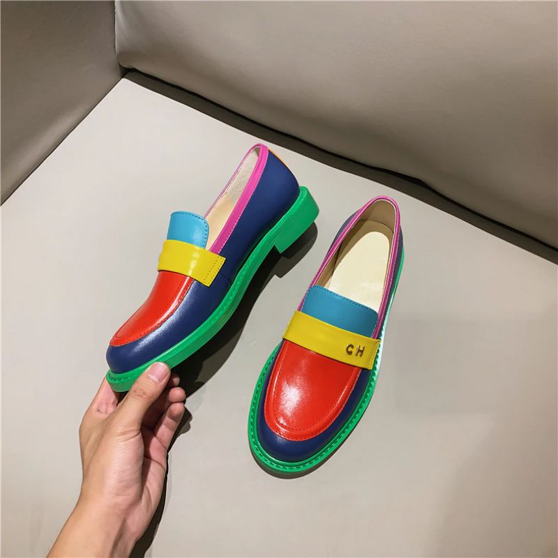 Kimberly Damskie Oxford - Wielokolorowy