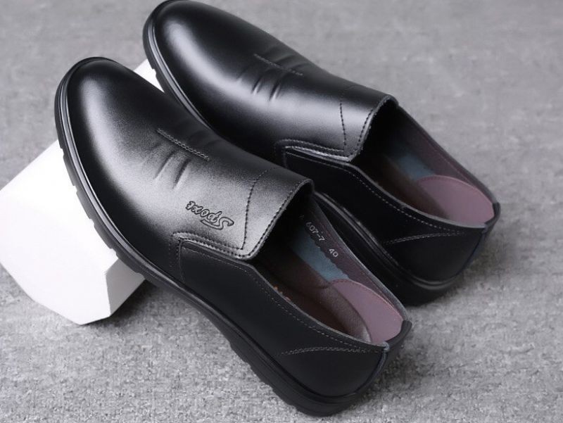 Kings Męskie Mokasyny Eleganckie Buty - Brązowy