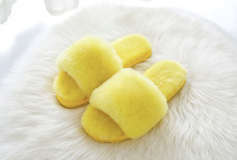 Klapki Damskie Pancha - CIEMNORÓŻOWY