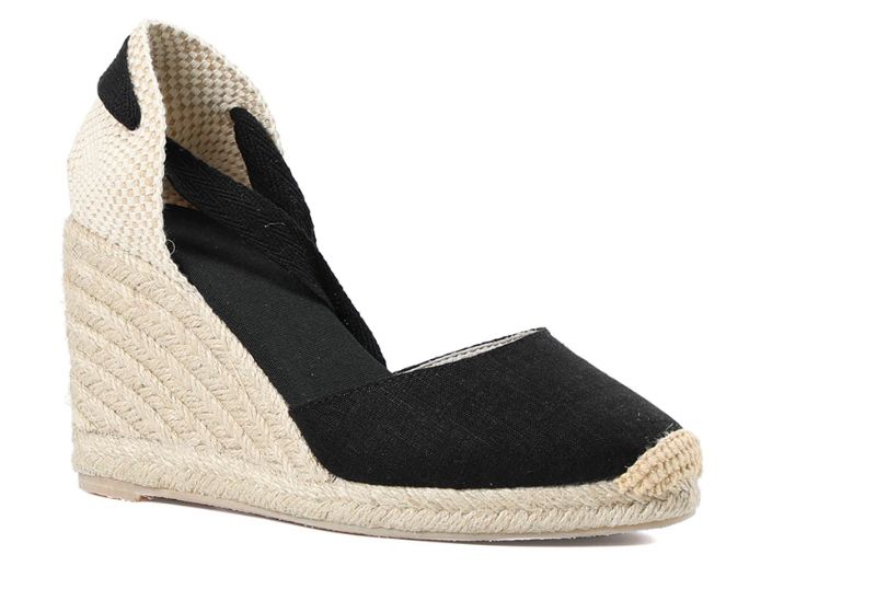 Klinowe Buty Damskie Arasy - Biały 3 cale