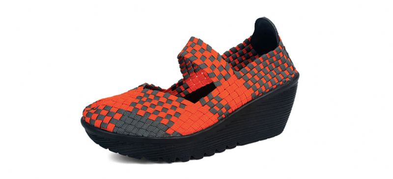 Klinowe Buty Damskie Ashoka - Wielokolorowy