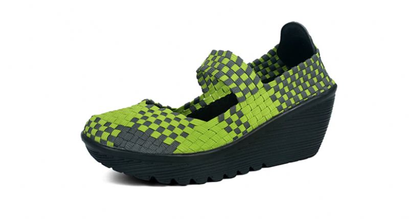Klinowe Buty Damskie Ashoka - Wielokolorowy