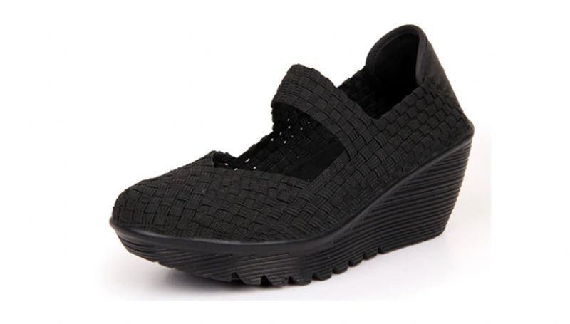 Klinowe Buty Damskie Ashoka - Wielokolorowy