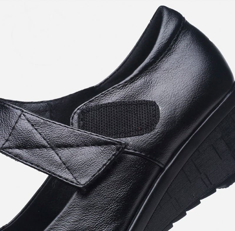 Klinowe Buty Damskie Lua - Niebieski