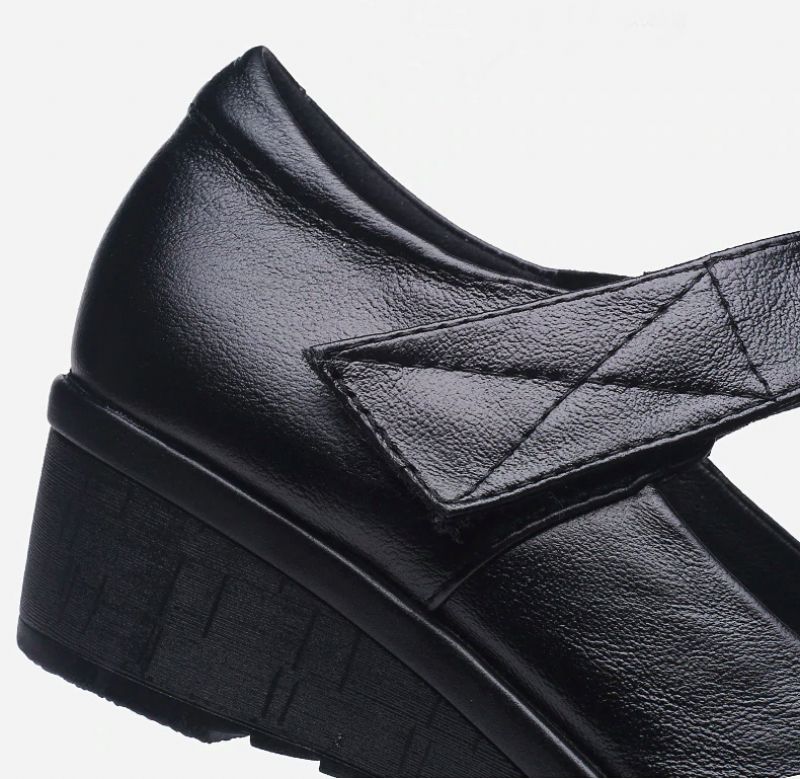 Klinowe Buty Damskie Lua - Niebieski