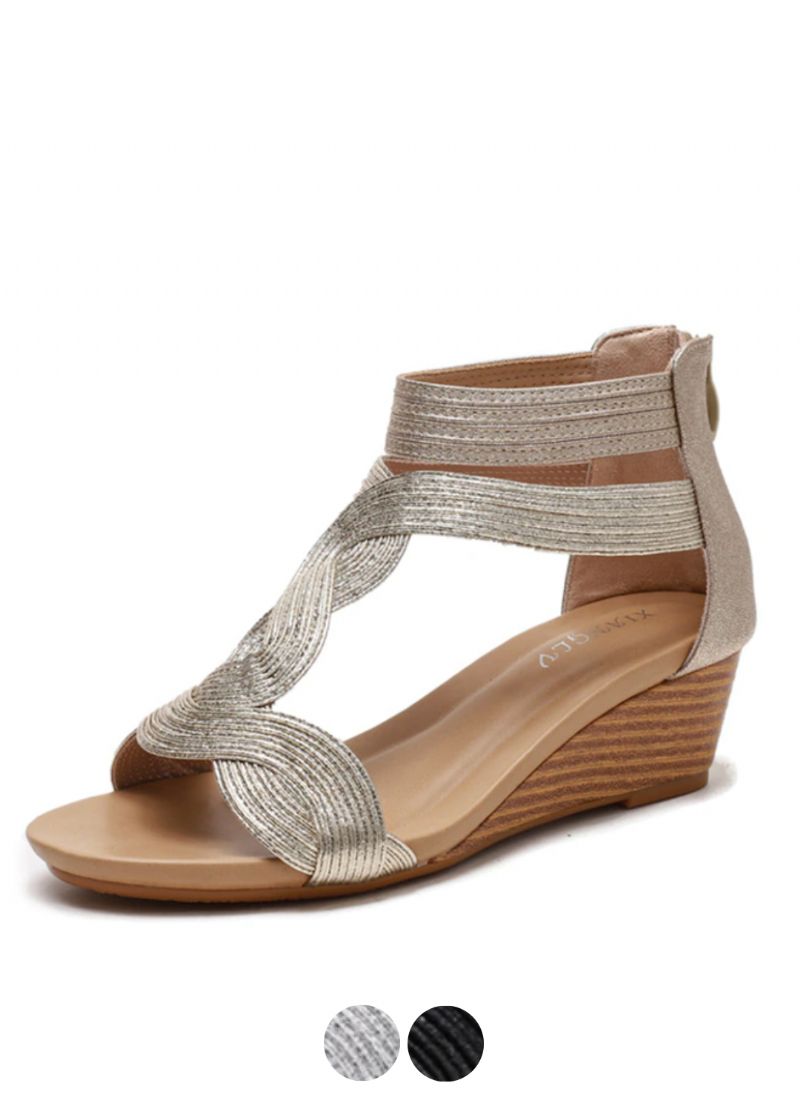 Klinowe Buty Damskie Olga
