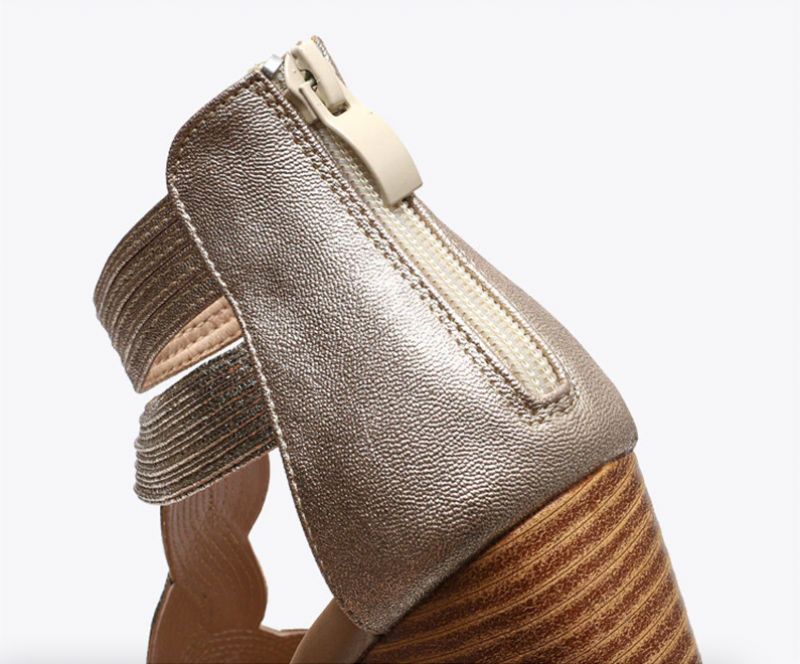 Klinowe Buty Damskie Olga - Idź ld