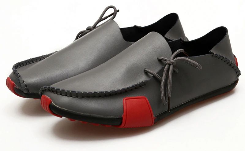 Kong Męskie Mokasyny Modne Buty - Biały