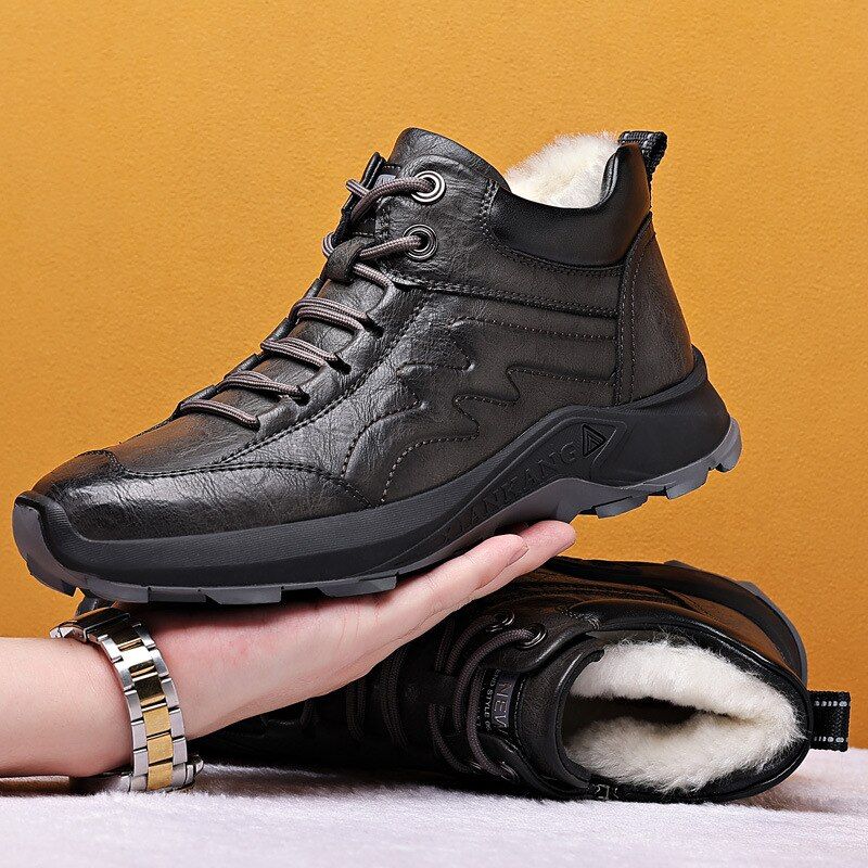 Krong Męskie Buty Zimowe - Szary
