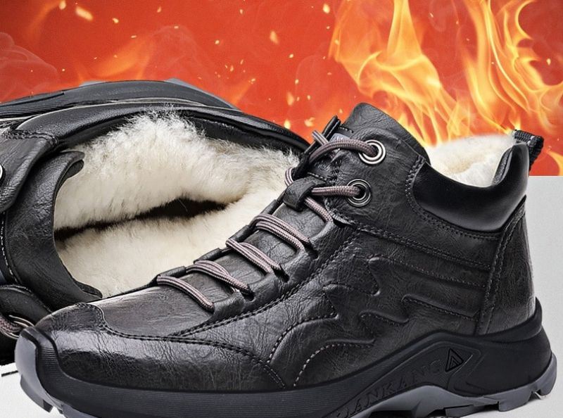 Krong Męskie Buty Zimowe - Szary