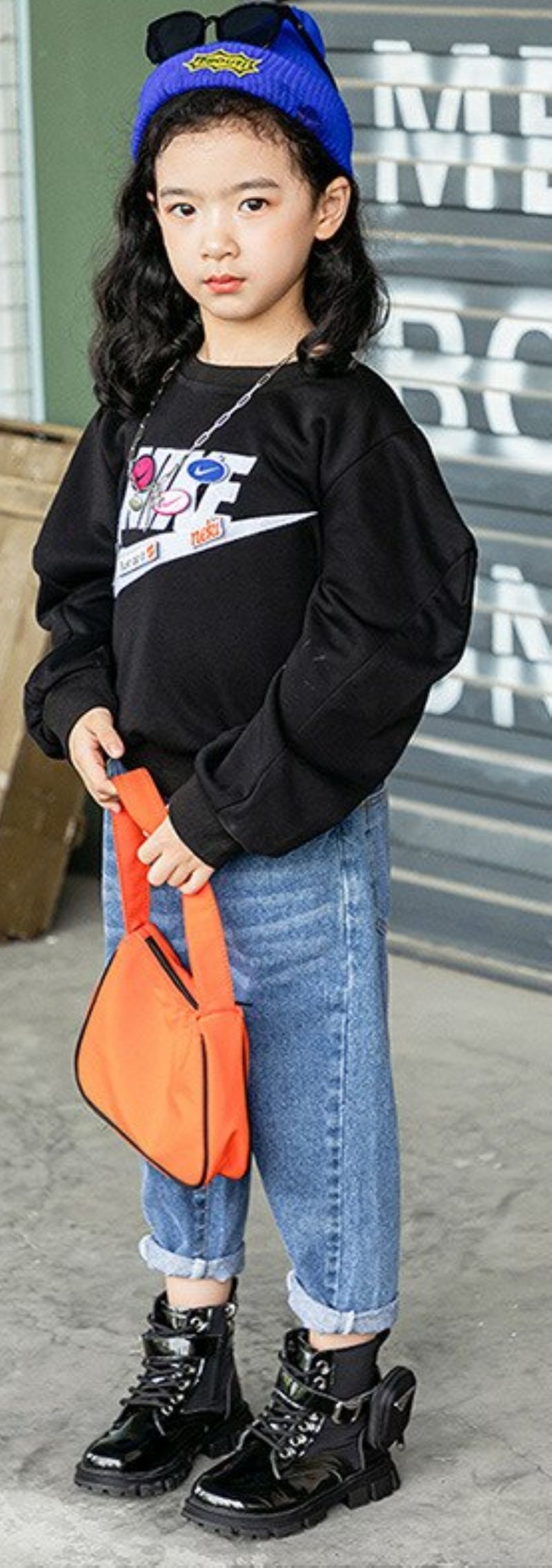 Lailyn Dziewczęce Modne Buty - Czarny