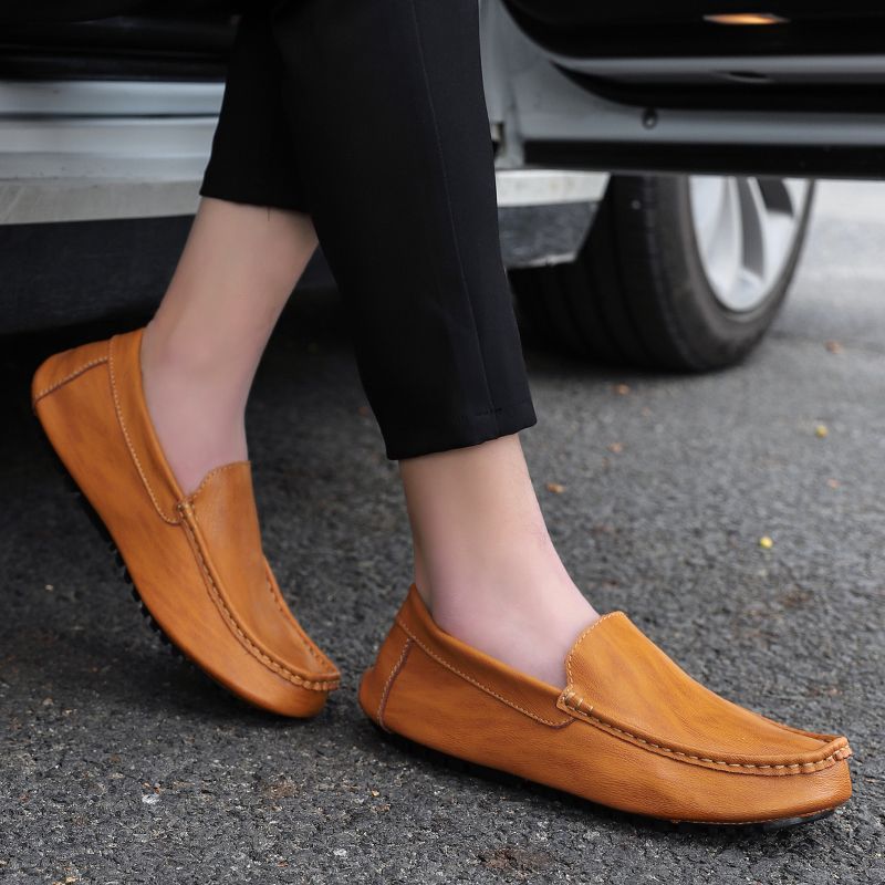 Lainey Męskie Mokasyny Buty Wizytowe - Czarny