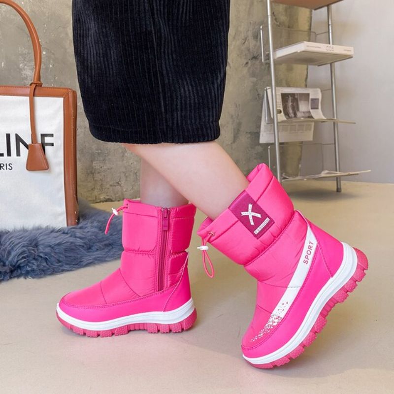 Laly Dziewczęce Buty Śniegowe - Fuscia