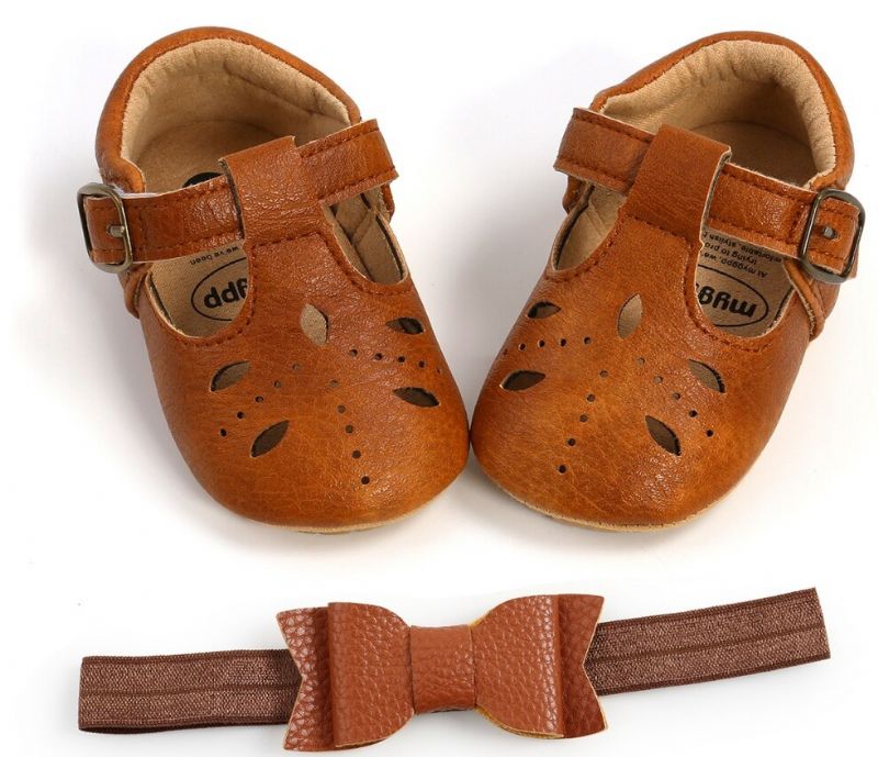 Lana Baby Dziewczęce Buty Na Płaskiej Podeszwie - Brązowy