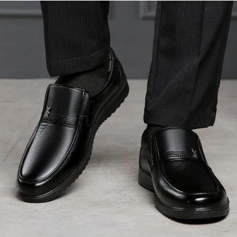 Lancaster Męskie Mokasyny Obuwie Eleganckie - Czarny