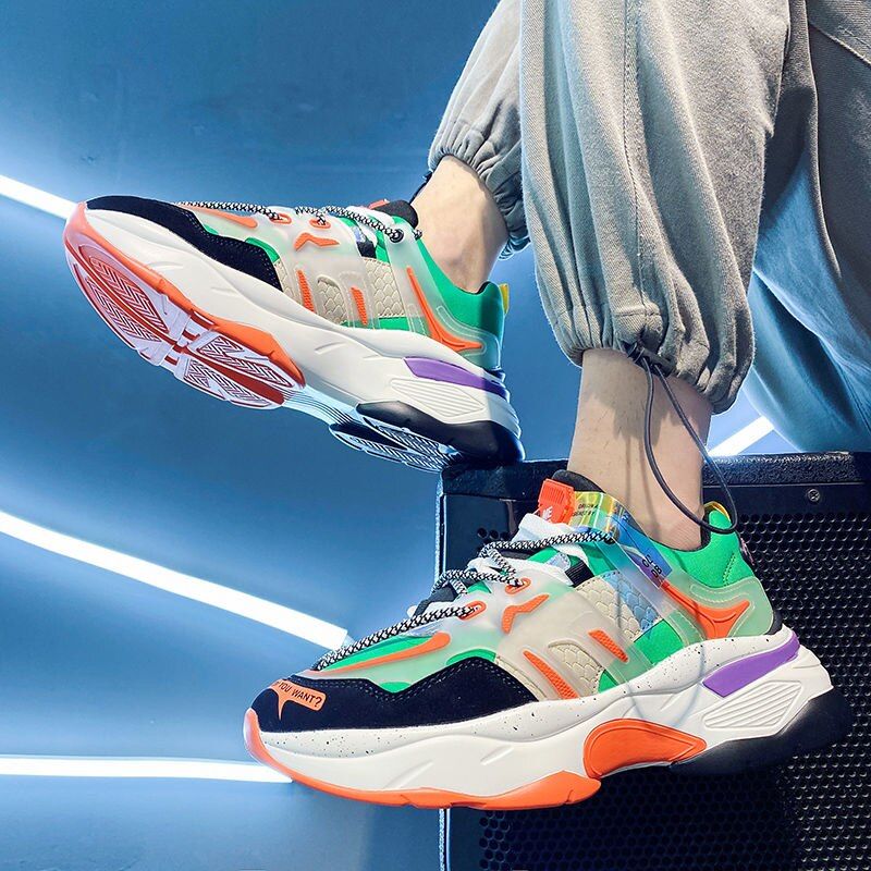 Lancer Męskie Buty Do Biegania Lifestyle - Zielony