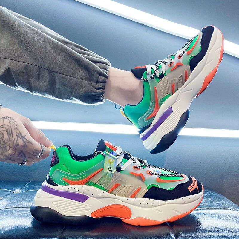 Lancer Męskie Buty Do Biegania Lifestyle - Zielony