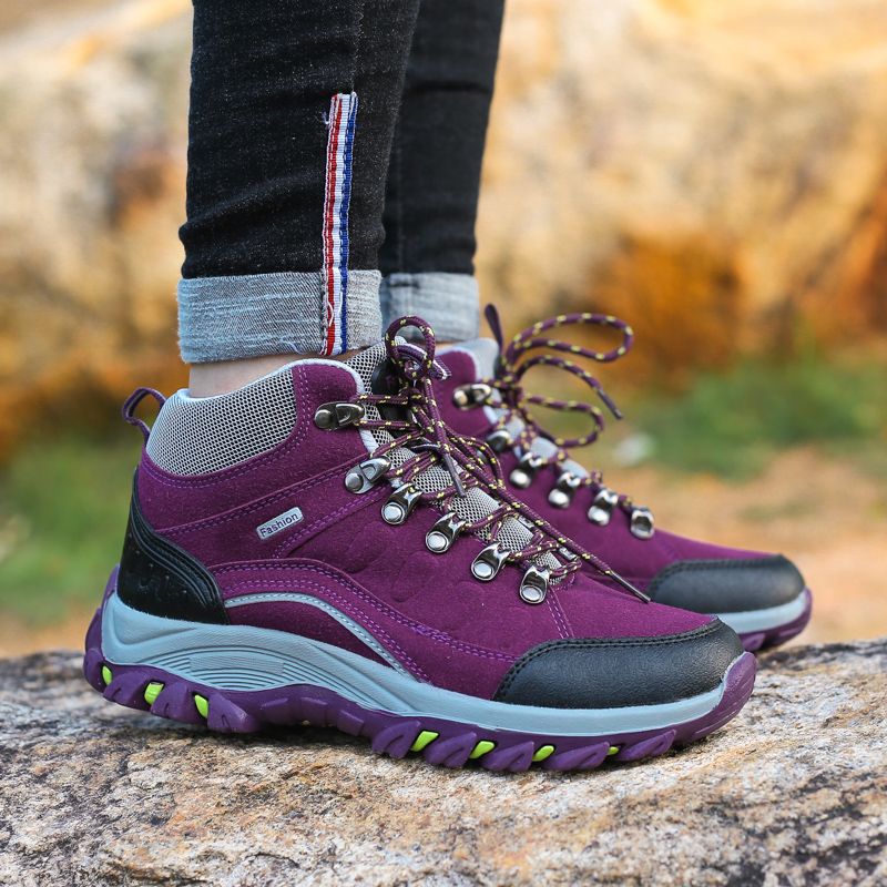 Lander Dla Obu Płci Outdoor Wodoodporne Buty Trekkingowe - Niebieski