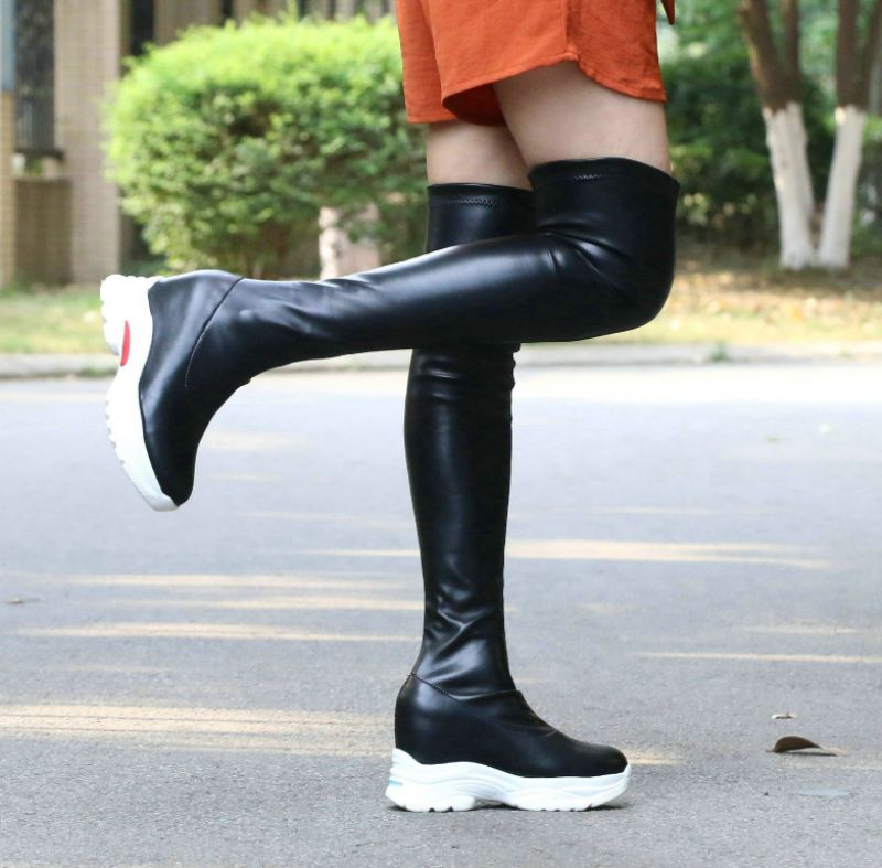 Lanz Damskie Buty Botki - Czarny