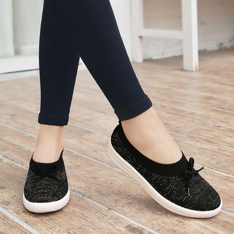 Laura Damskie Wsuwane Czarne Buty - Czarny 1